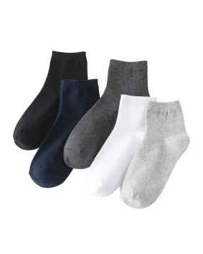 10 Pack Plain Socks