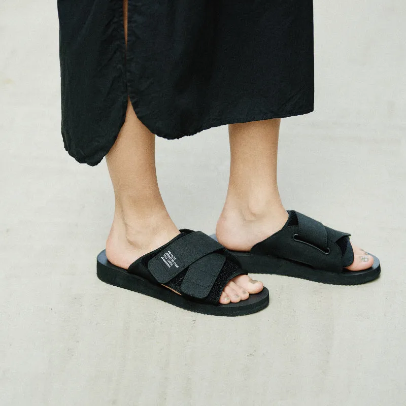 810S ALLPE | Velcro Sandals | Black