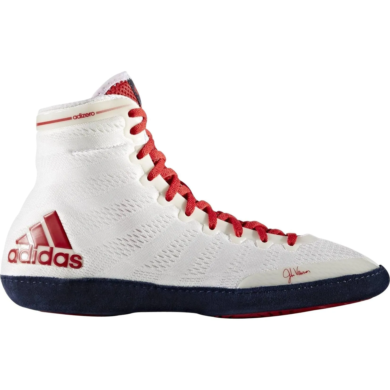 adidas Adizero Wrestling XIV Wrestling Shoes - White