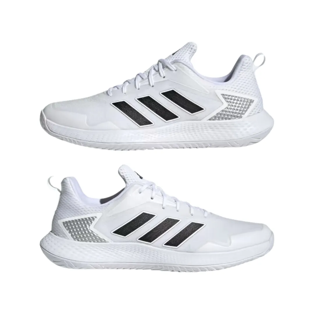 Adidas Defiant Speed Tennis Shoe - Cloud White/Core Black/Matte Silver