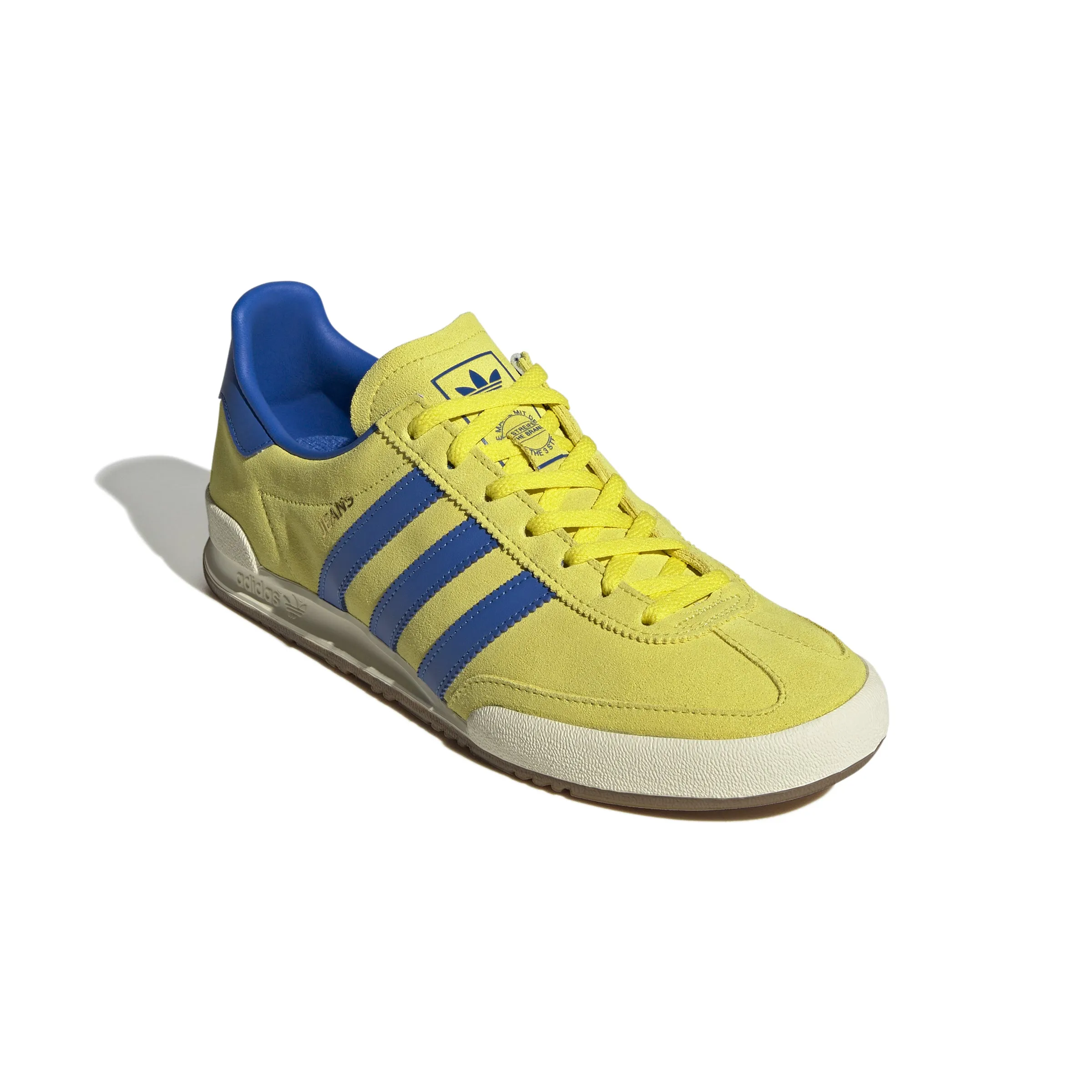 Adidas GX6954 Jeans Sneaker - Yellow and Royal Blue Design