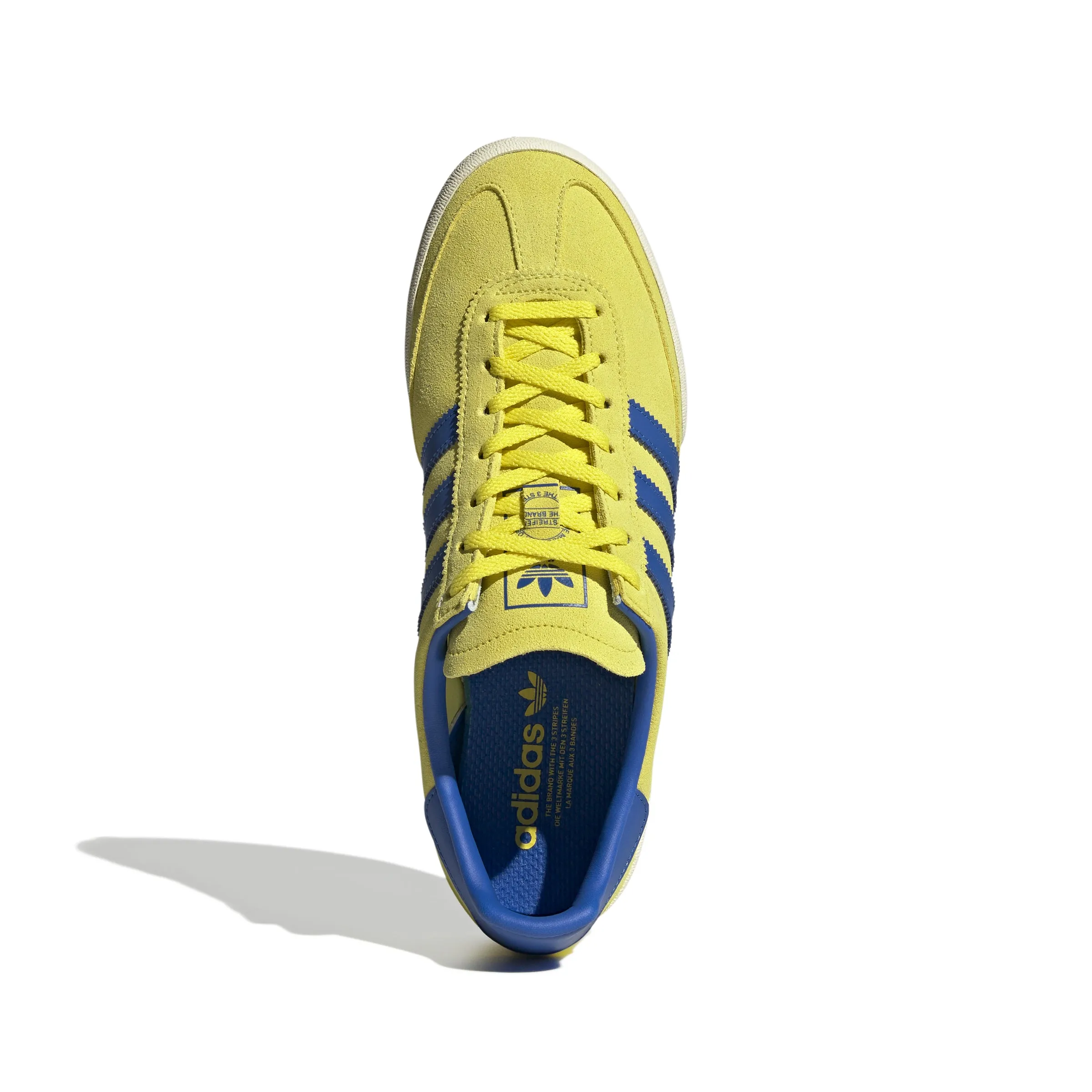 Adidas GX6954 Jeans Sneaker - Yellow and Royal Blue Design