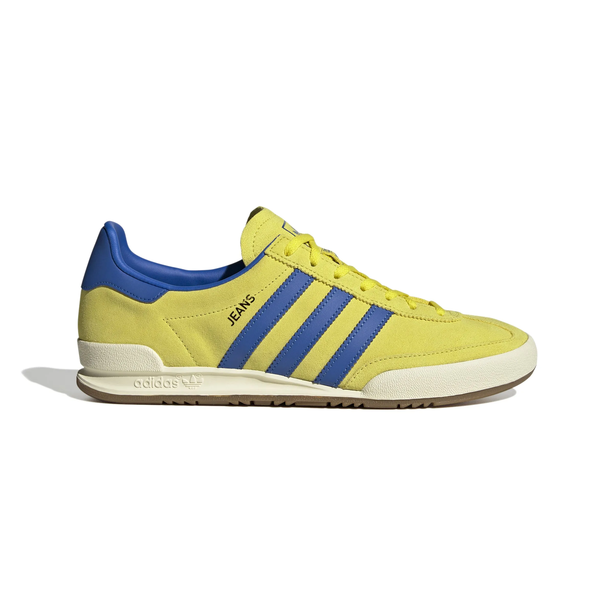 Adidas GX6954 Jeans Sneaker - Yellow and Royal Blue Design