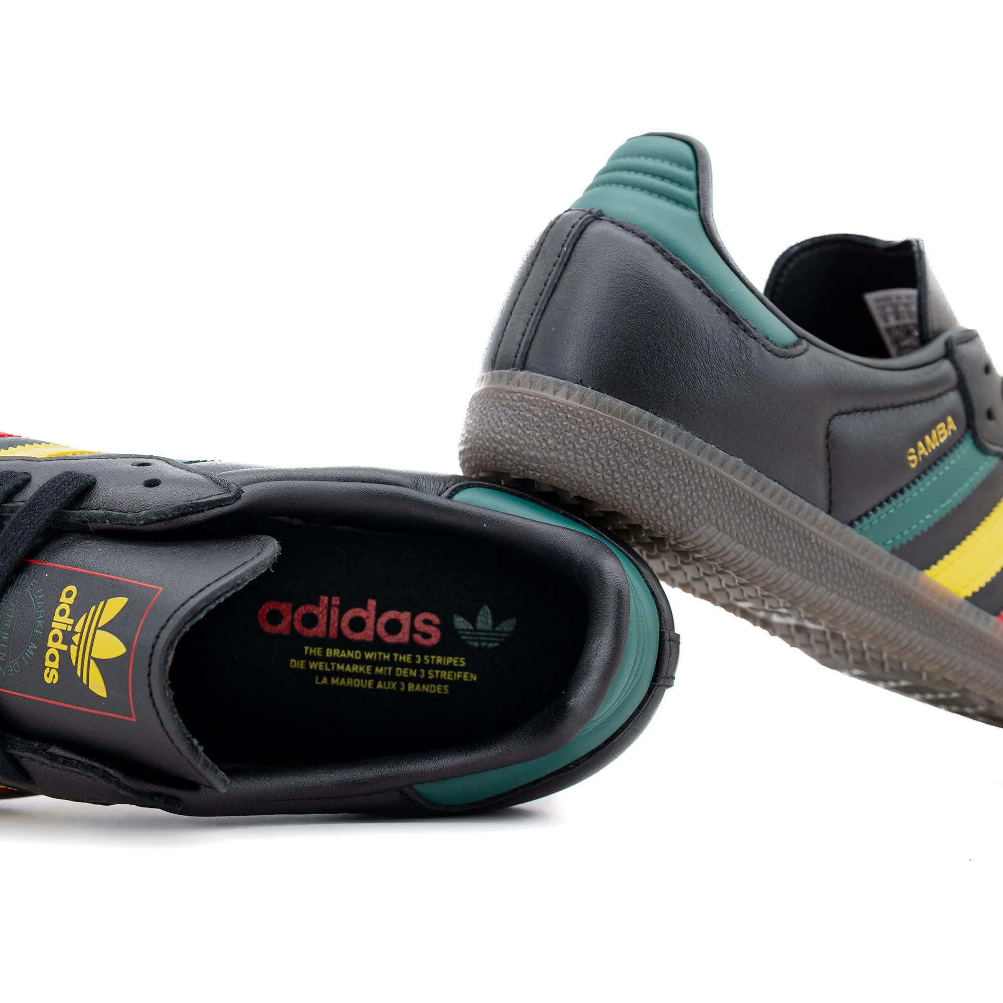 adidas Samba OG Black/Yellow/Green IH3119