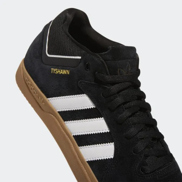 Adidas Tyshawn Black/White/Metallic/Gum