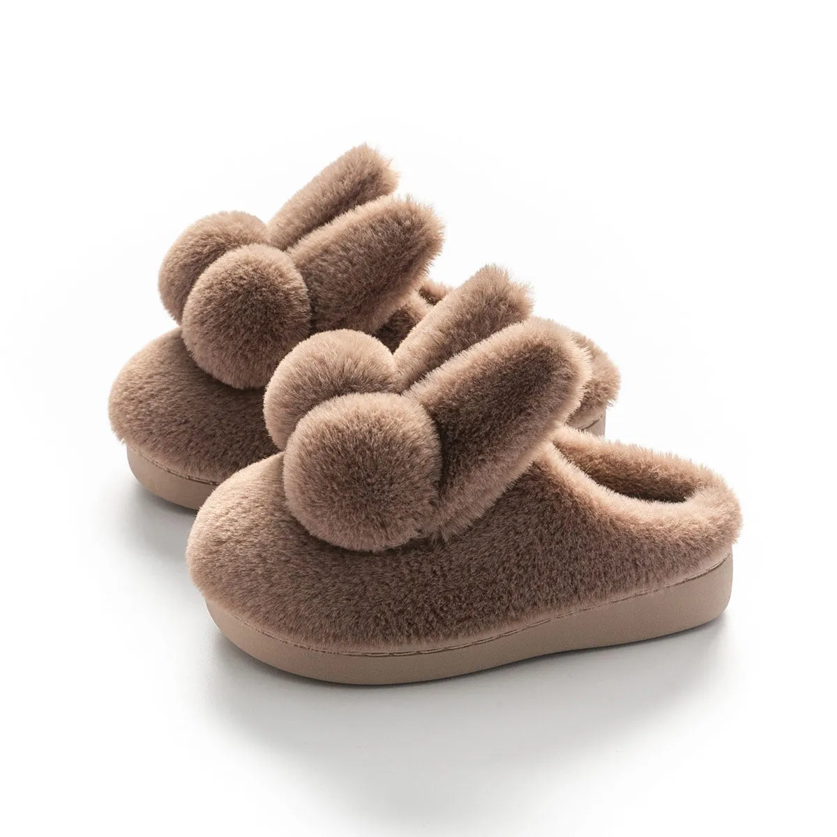 Adorable Cruelty-Free Bunny Fluffy Slippers