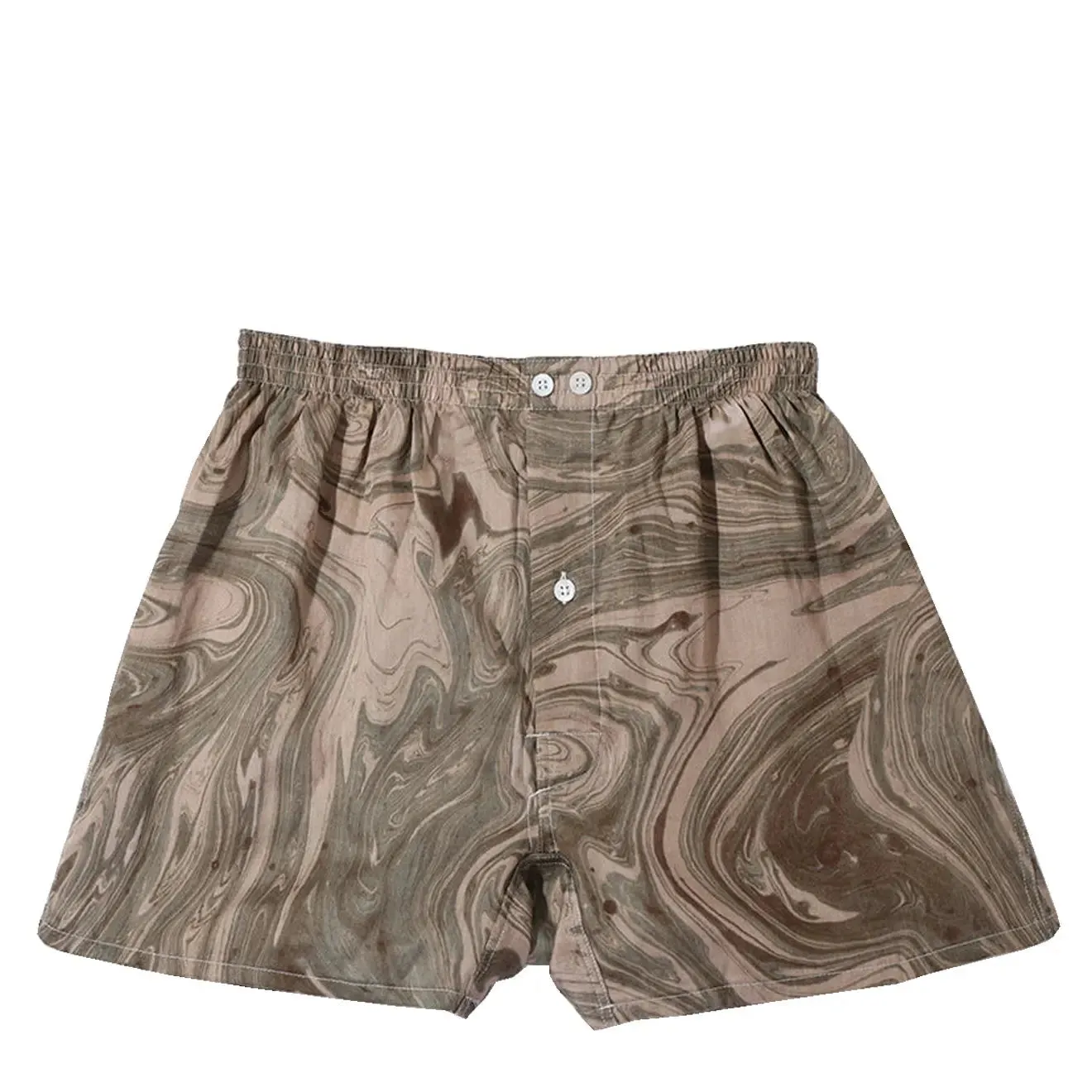 Anonymous Ism Merbing Print Boxers Beige