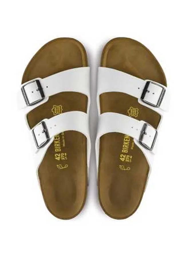 Birkenstock Arizona White Sandals