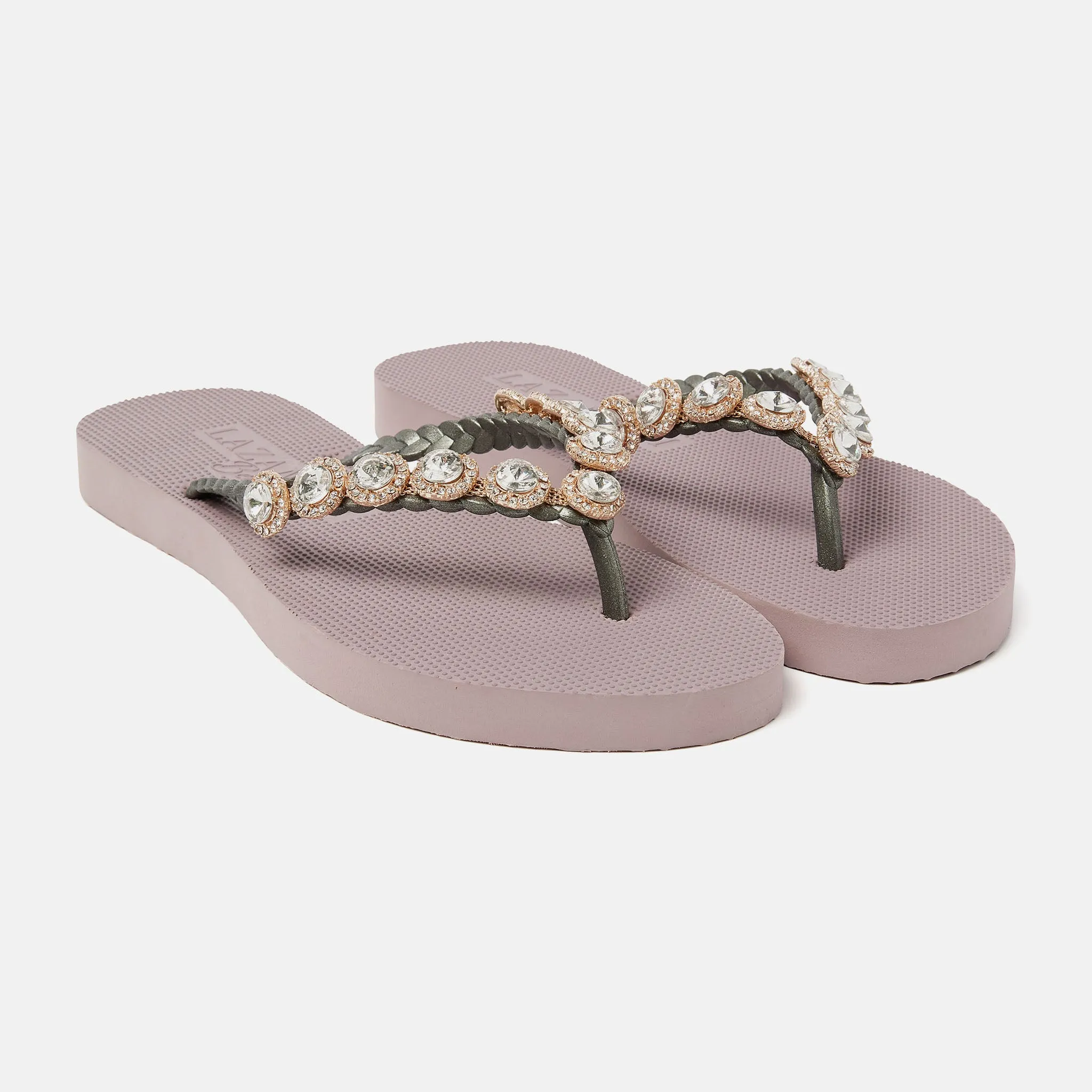 Bora Bora Beach Dames Slippers Rose