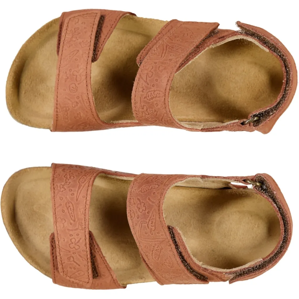 Cameron sandal - amber brown