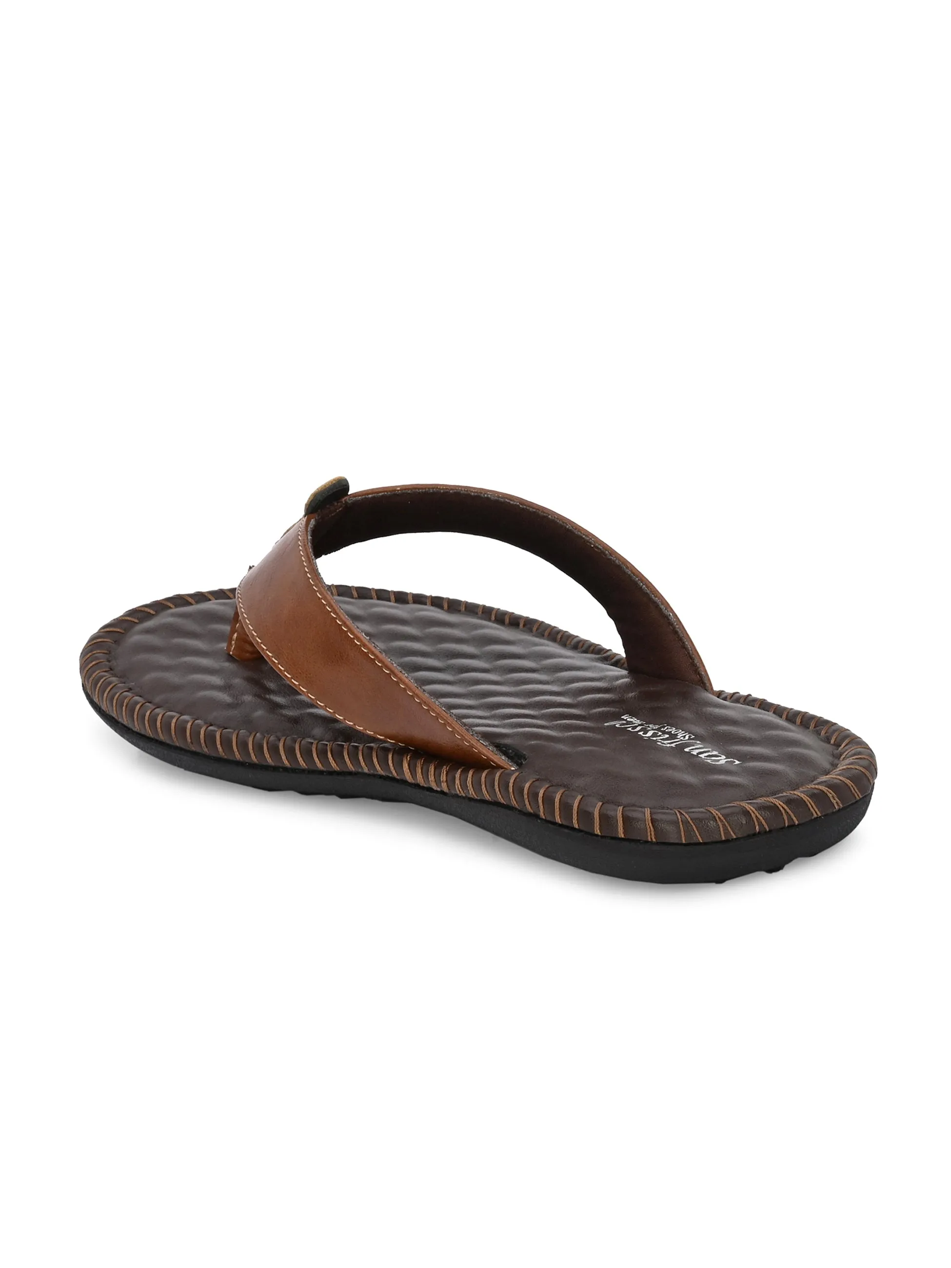 Canva Tan Thong Slippers