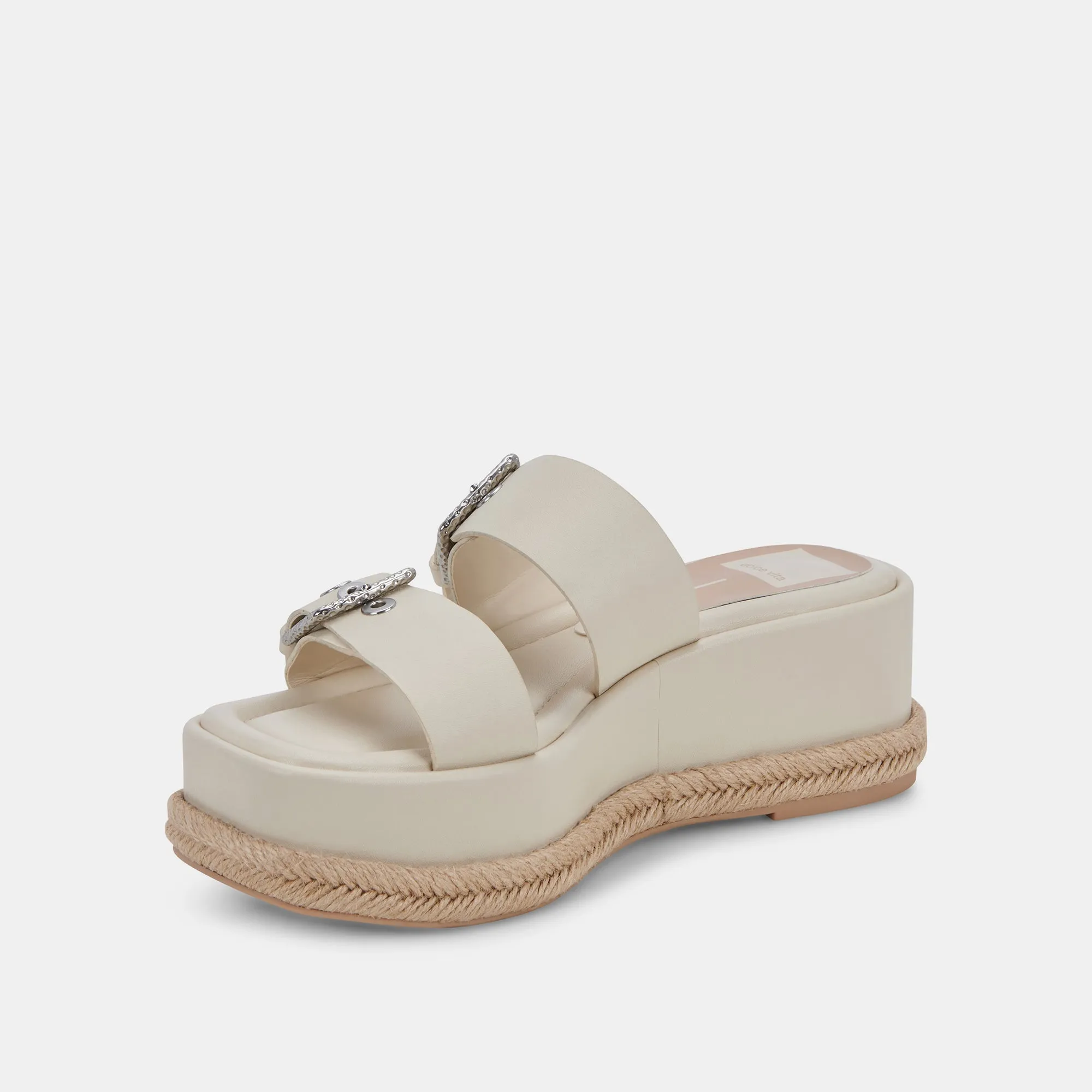 CANYON SANDALS IVORY LEATHER