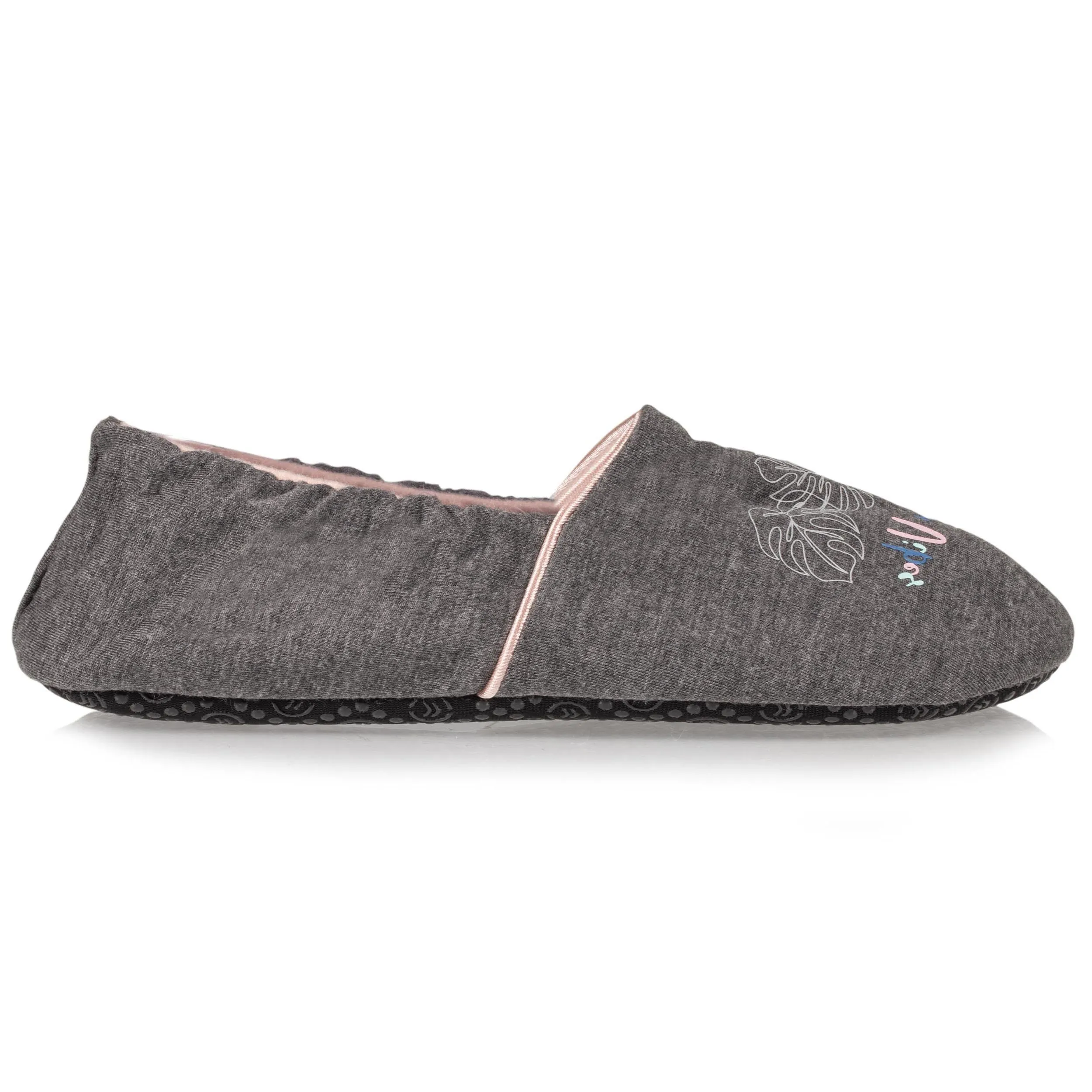 Chaussons slippers Seconde peau Femme Gris