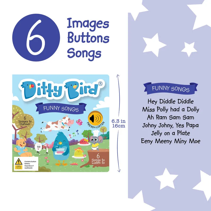 Ditty Bird Funny Songs Board Book