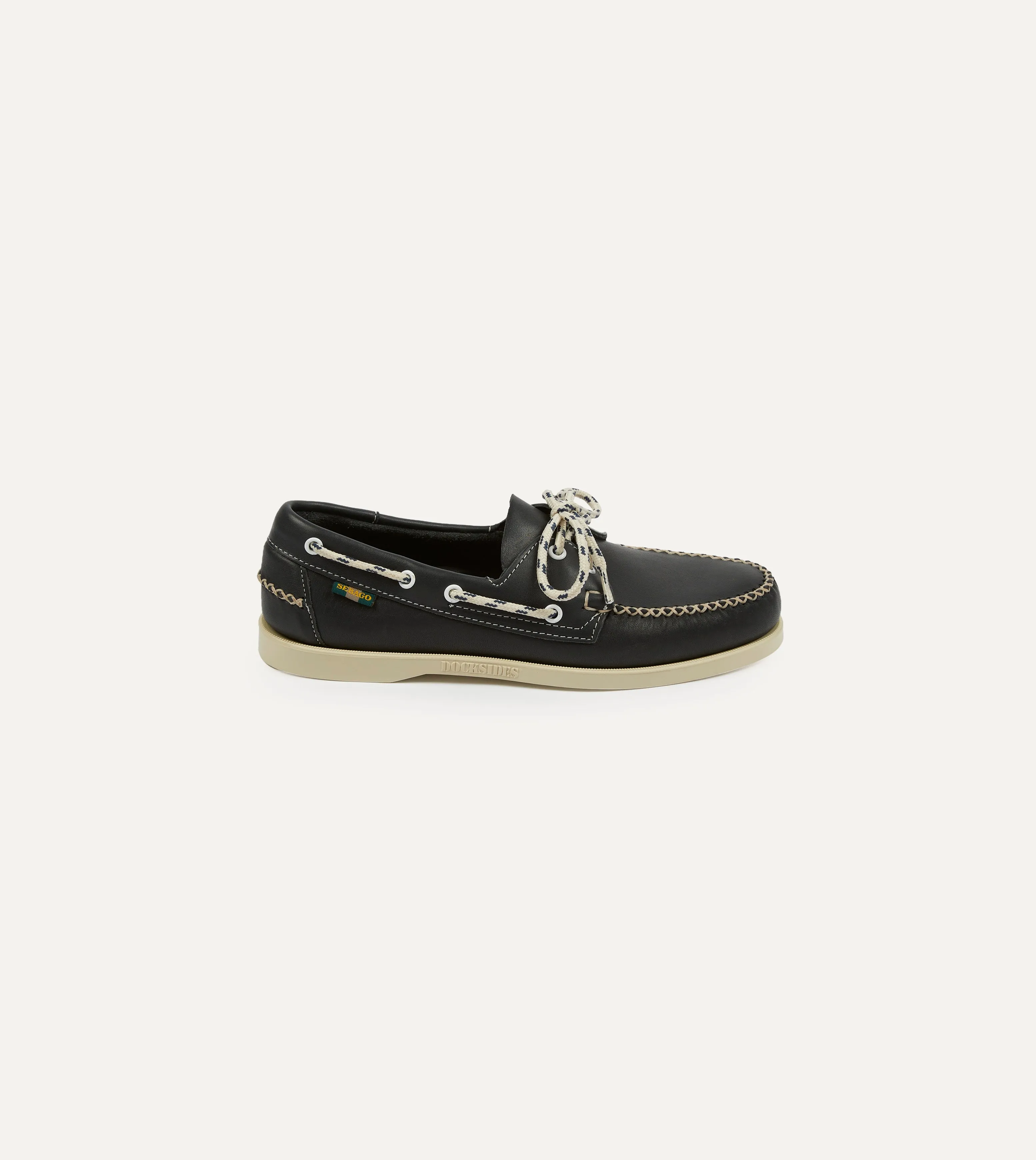 Drake's by Sebago Navy Docksides Portland Boat Shoe