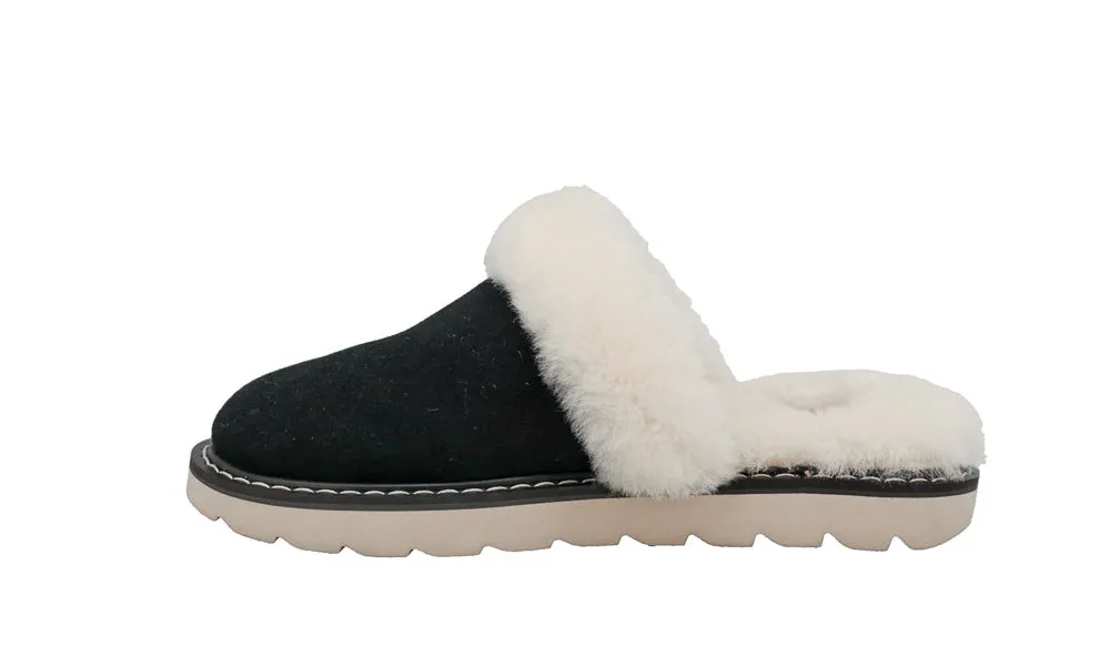 ELIZABETH | Women's Slipper Black