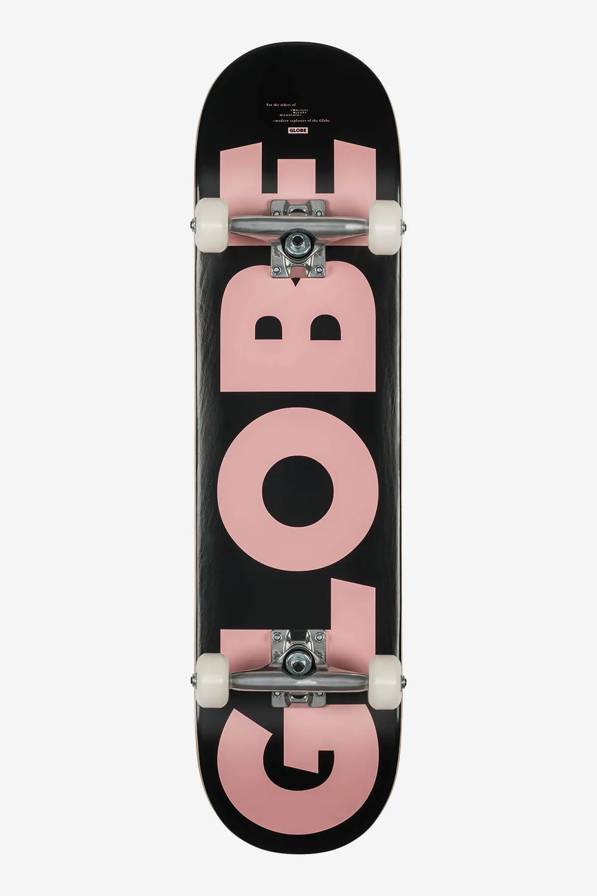 G0 Fubar - Black/Pink - 8.0 Complete Skateboard