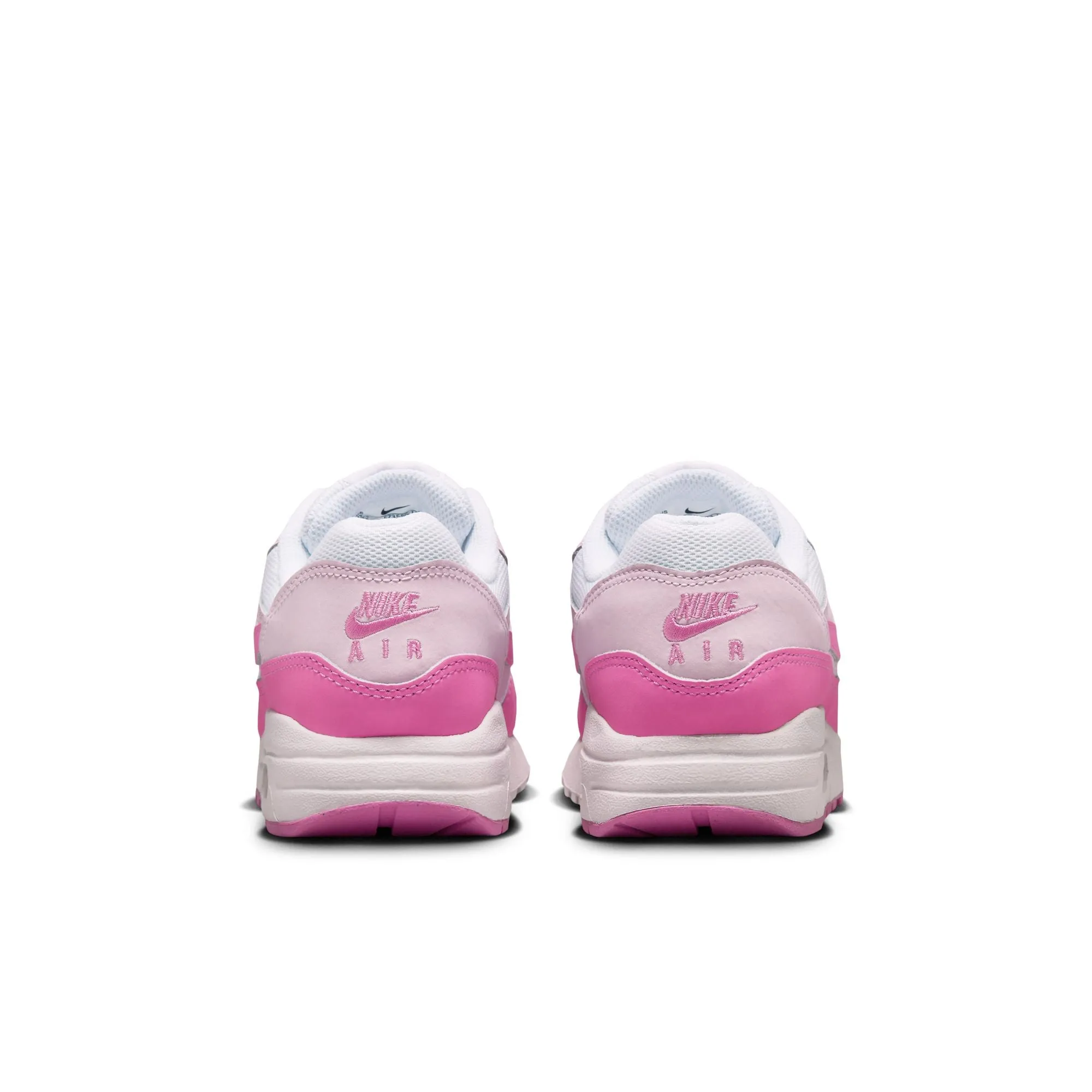 Grade School Air Max 1 White/Playful Pink-Pink Foam FZ3559-100