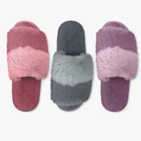 Hello Mello | Cotton Candy Puff Slippers