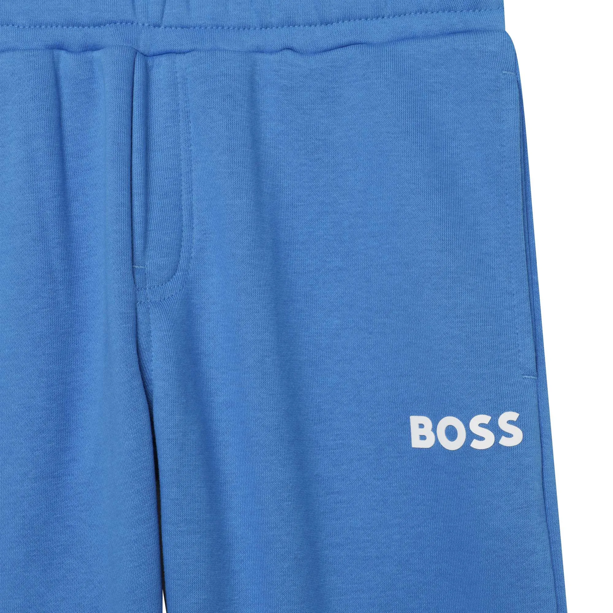 Hugo Boss Boys Blue Sweatpants_J24858-846