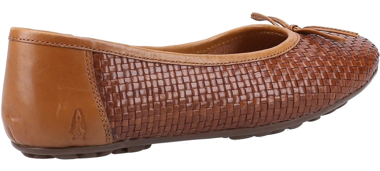 Optimized Title: Stylish Hush Puppies Women’s Janelle Woven Leather Ballerina Pumps - Comfortable, Elegant, and Versatile Footwear