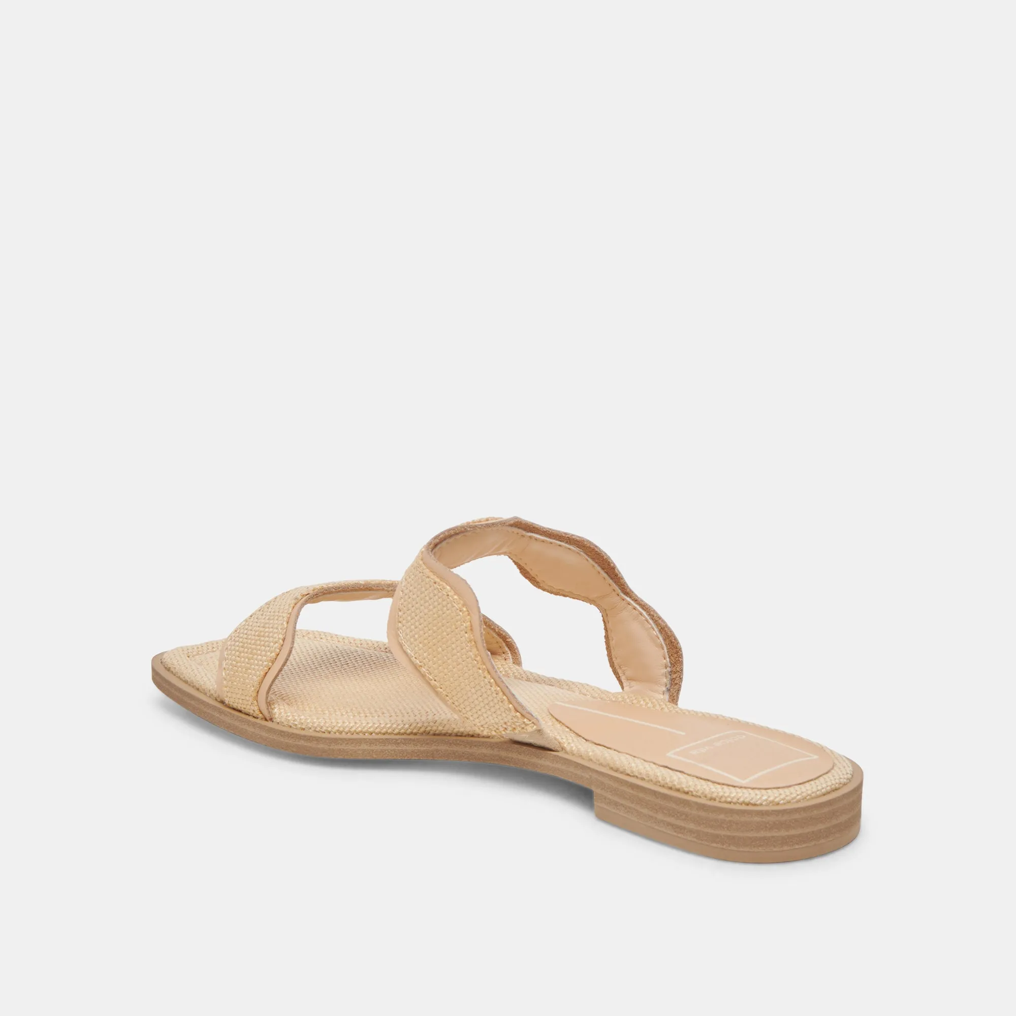 ILVA SANDALS LT NATURAL RAFFIA