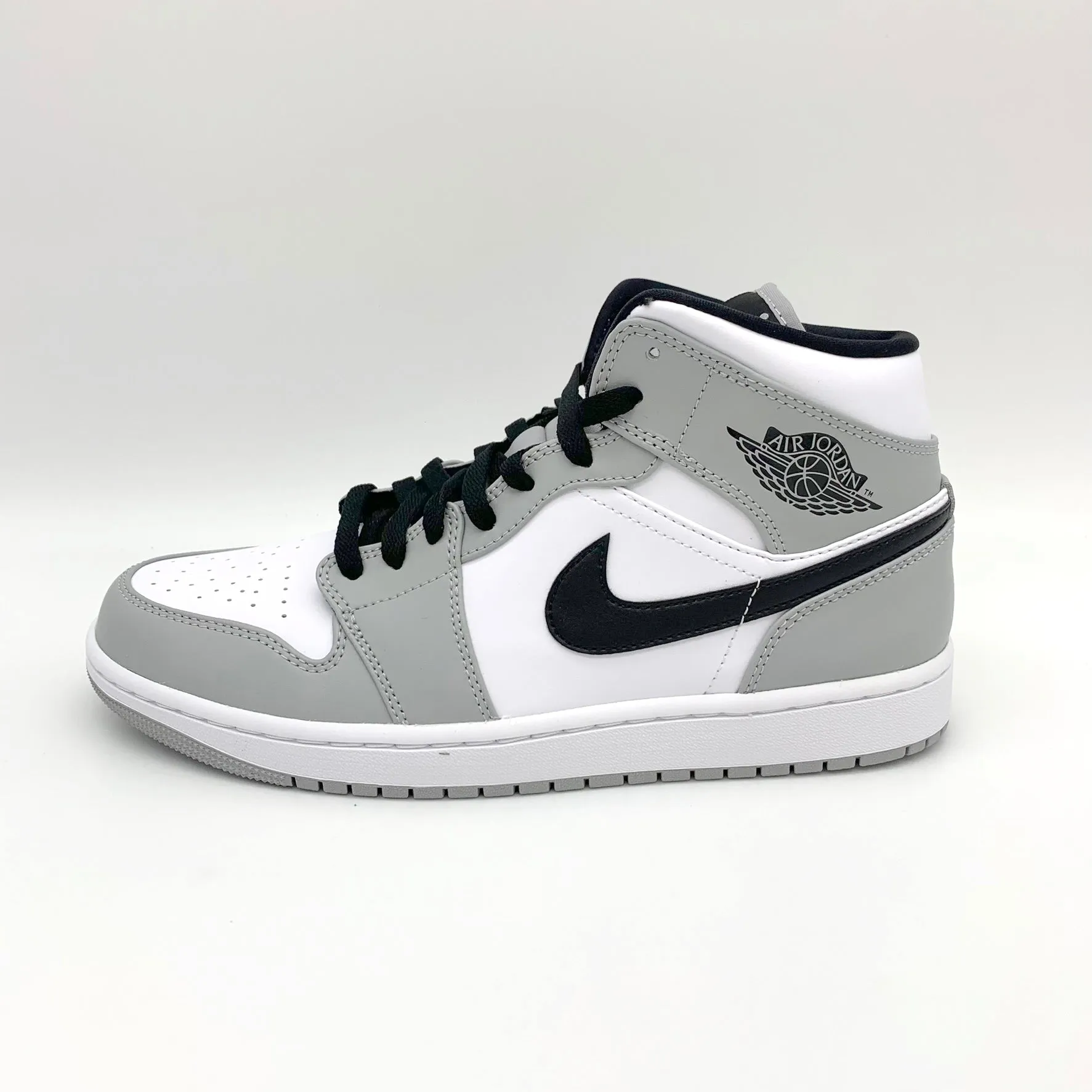 Jordan 1 Mid Light Smoke Grey