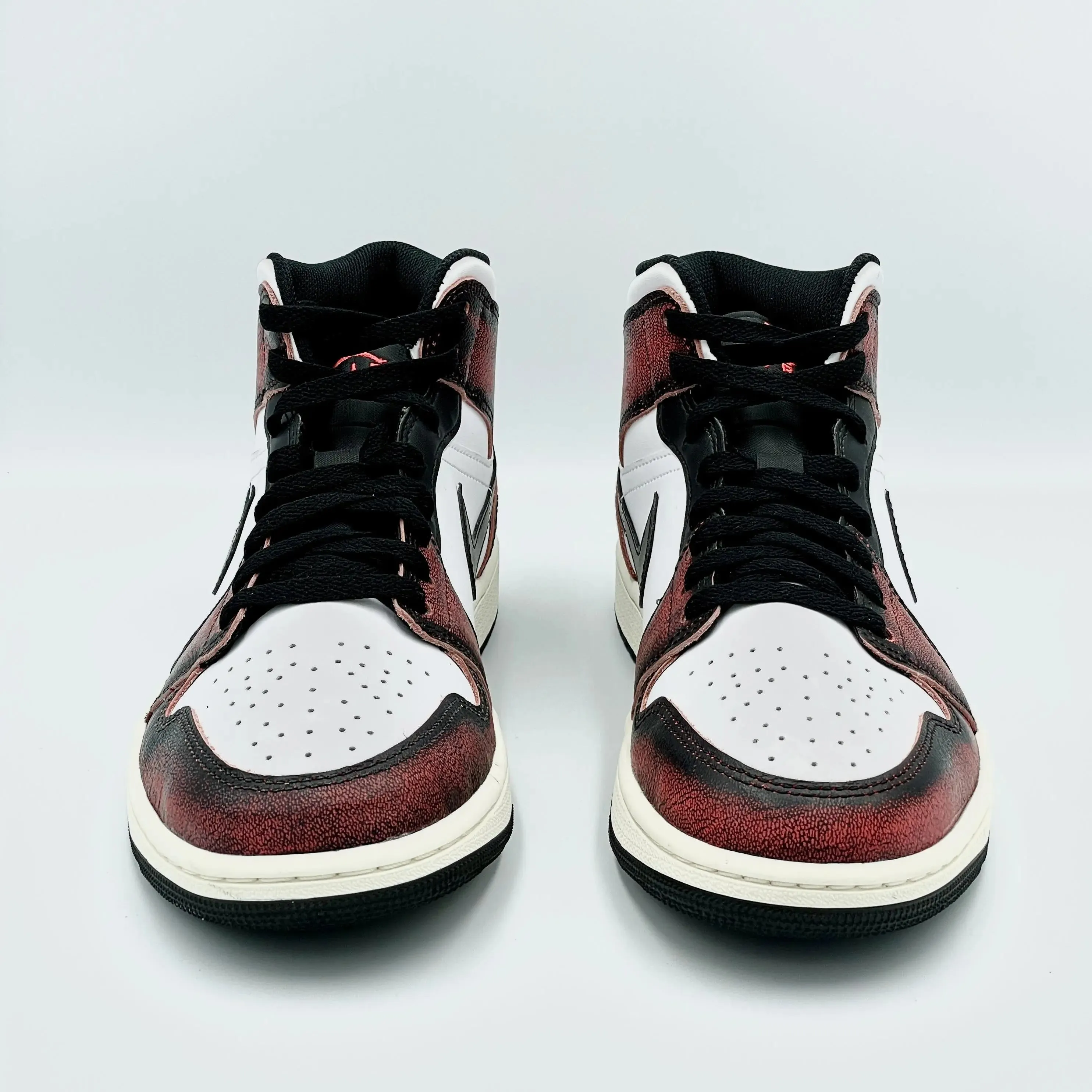 Jordan 1 Mid Wear-Away Chicago