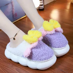 Kawaii Pastel Colors Cute Bow Slippers ON889