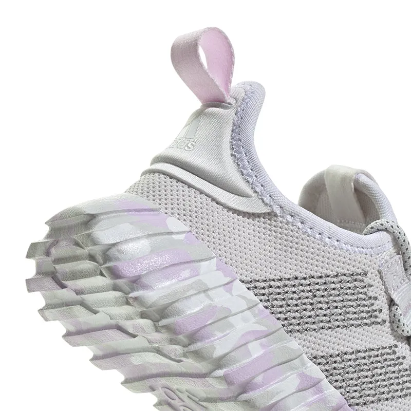 Kid's Grade School Kaptir Flow White/Grey/Lavender