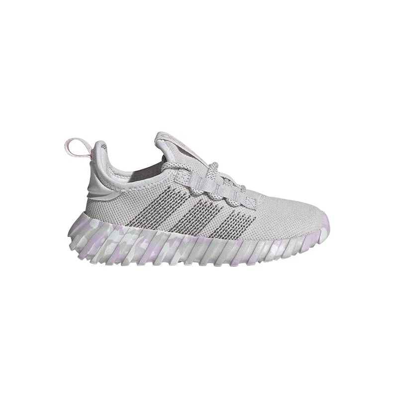 Kid's Grade School Kaptir Flow White/Grey/Lavender