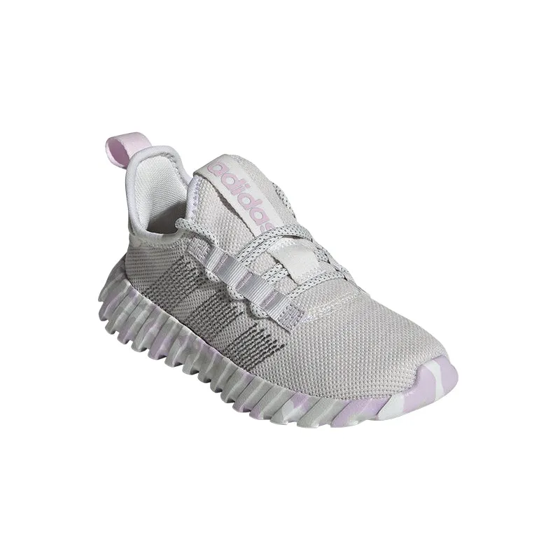 Kid's Grade School Kaptir Flow White/Grey/Lavender