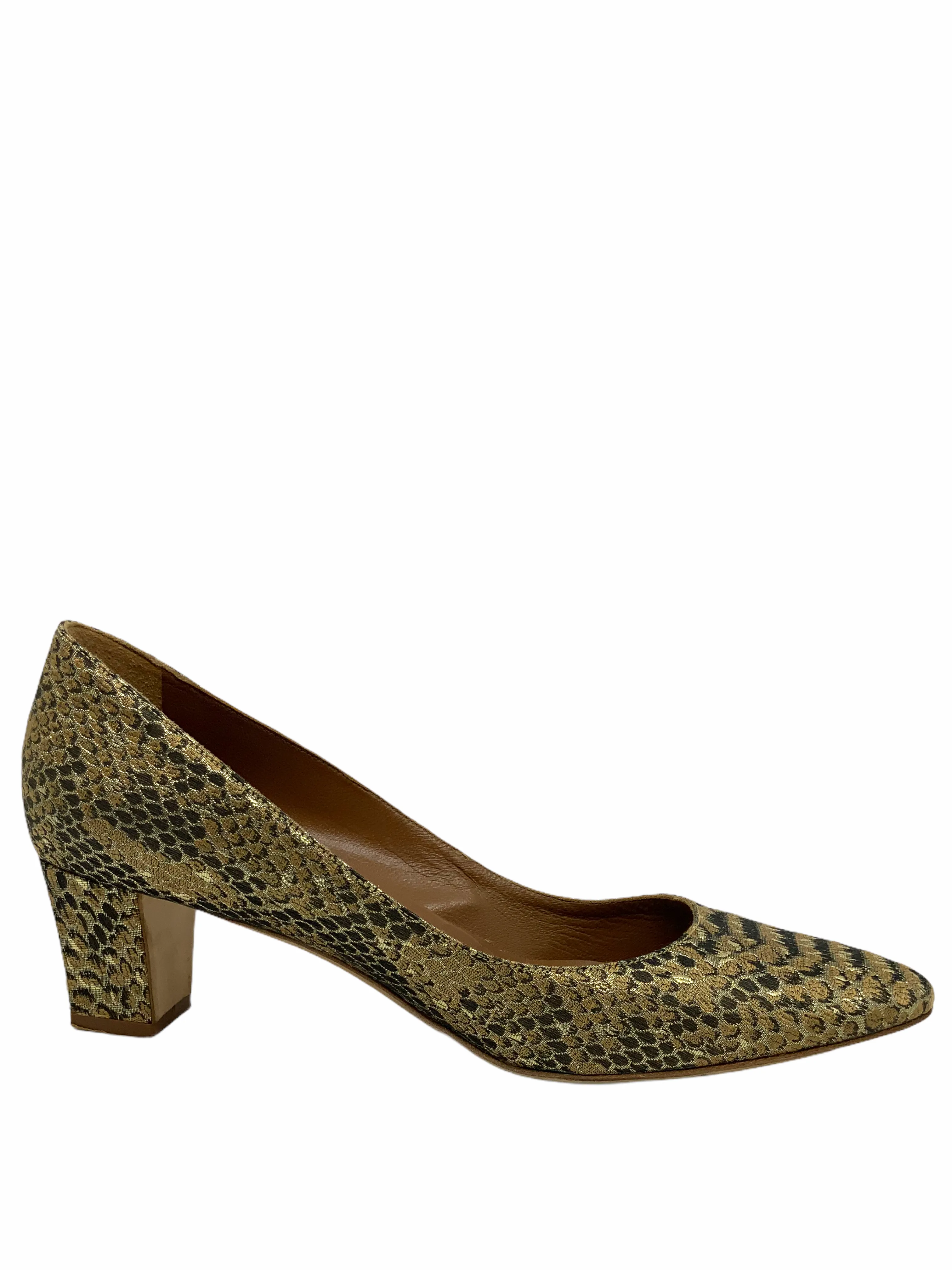 Manolo Blahnik Jacquard Pumps Size 7.5