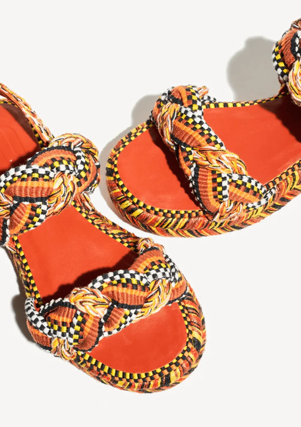 Maria Flatform Sandal by Amambaih