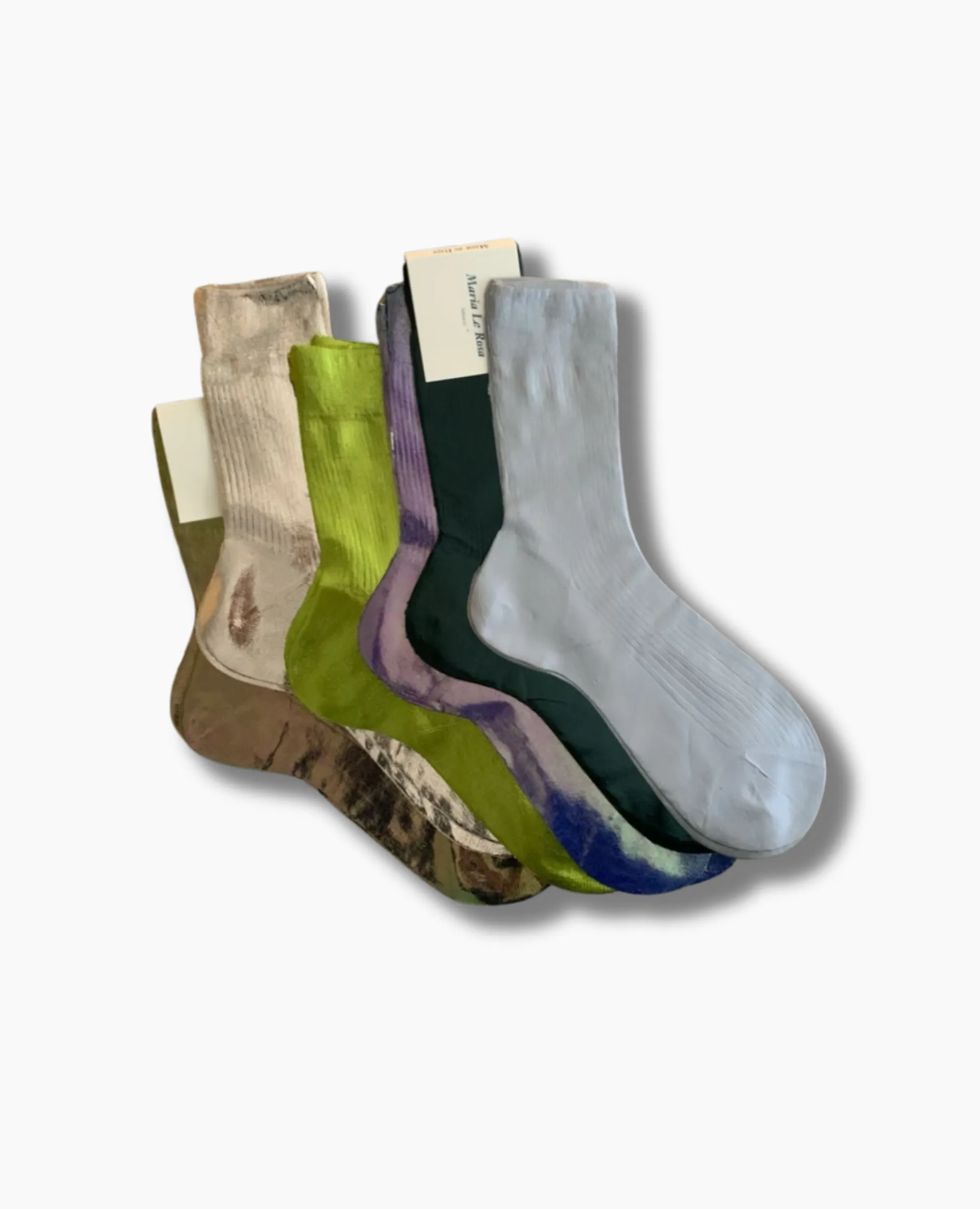 Maria La Rosa Perlino Silk Socks