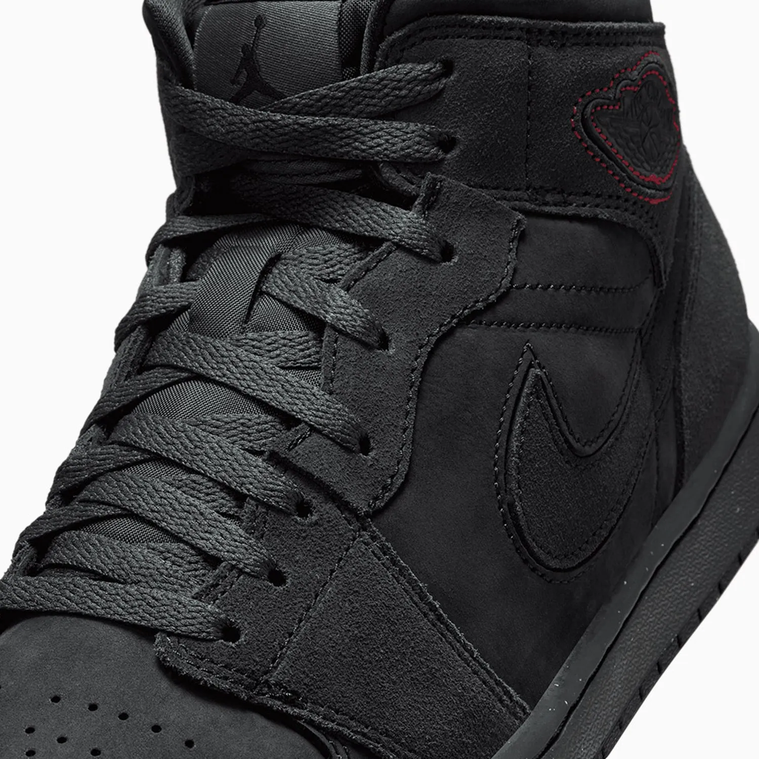 Men's Air Jordan 1 Mid SE Craft "Monochrome Black"