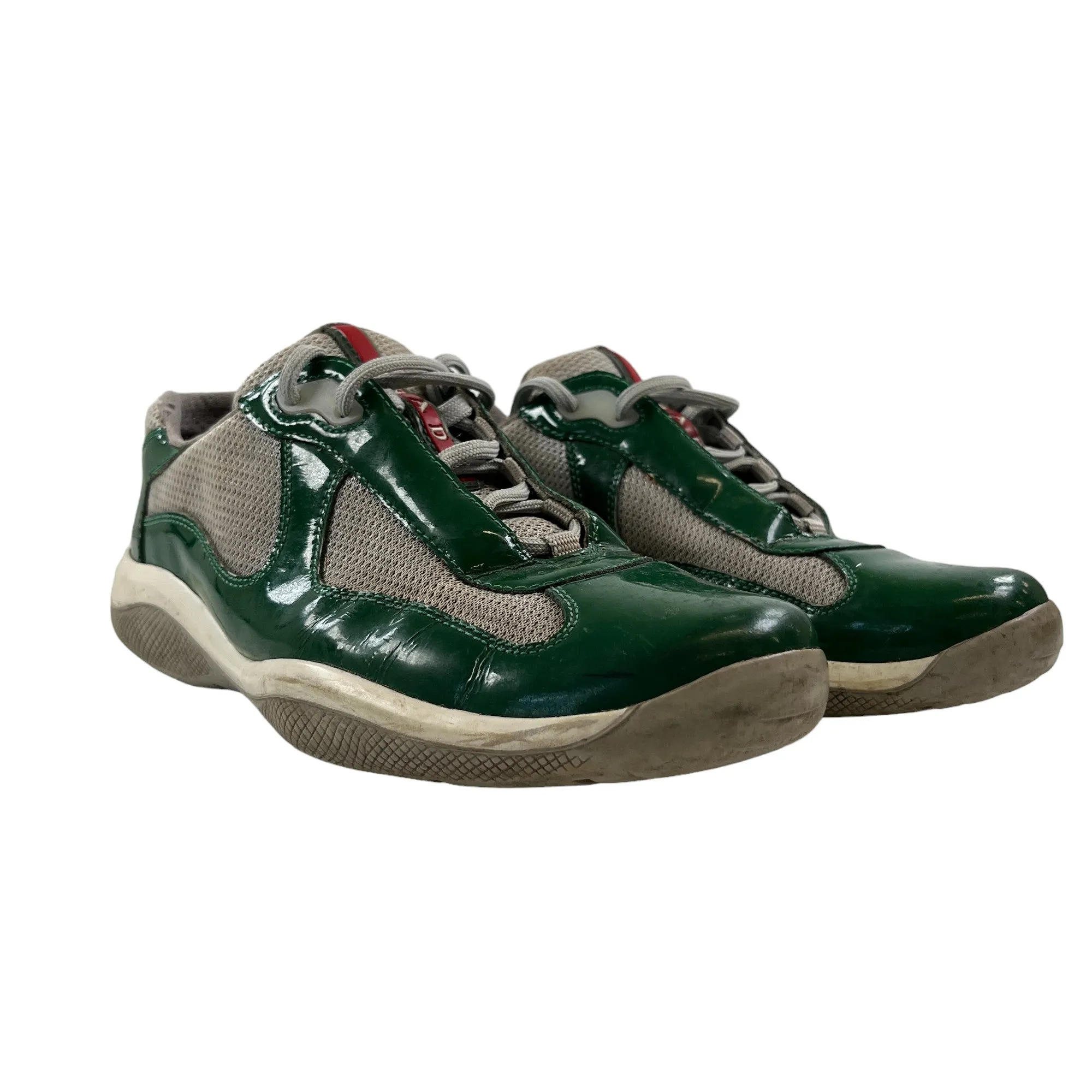 Men's America'S Cup Low Trainers Green Size EU 39.5 / UK 5.5