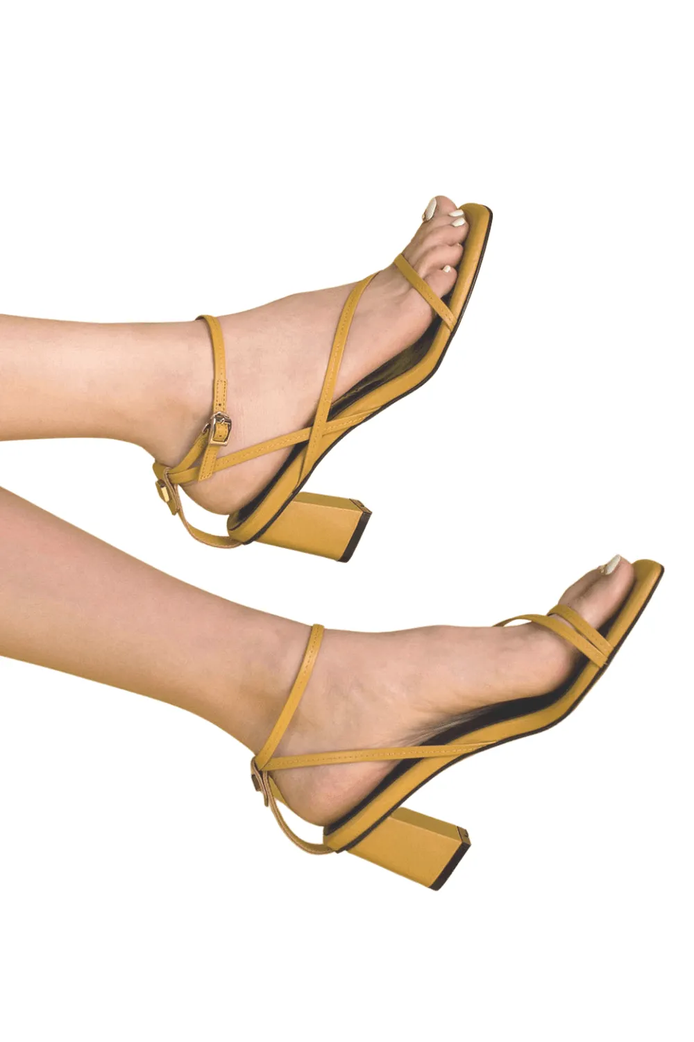 Mustard Megan Sandal