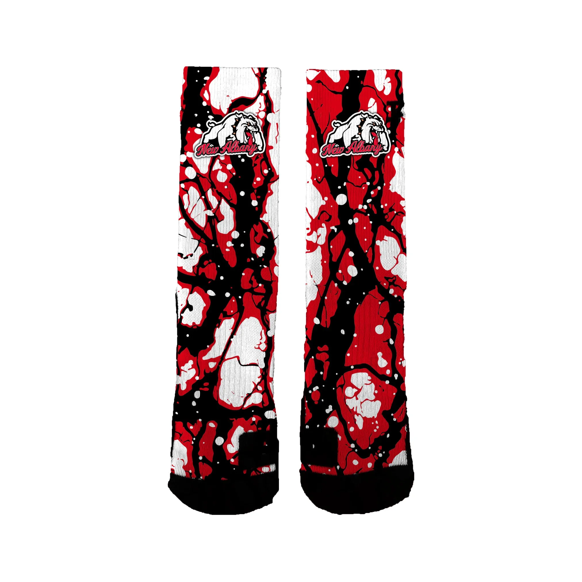 New Albany High Bolts Socks