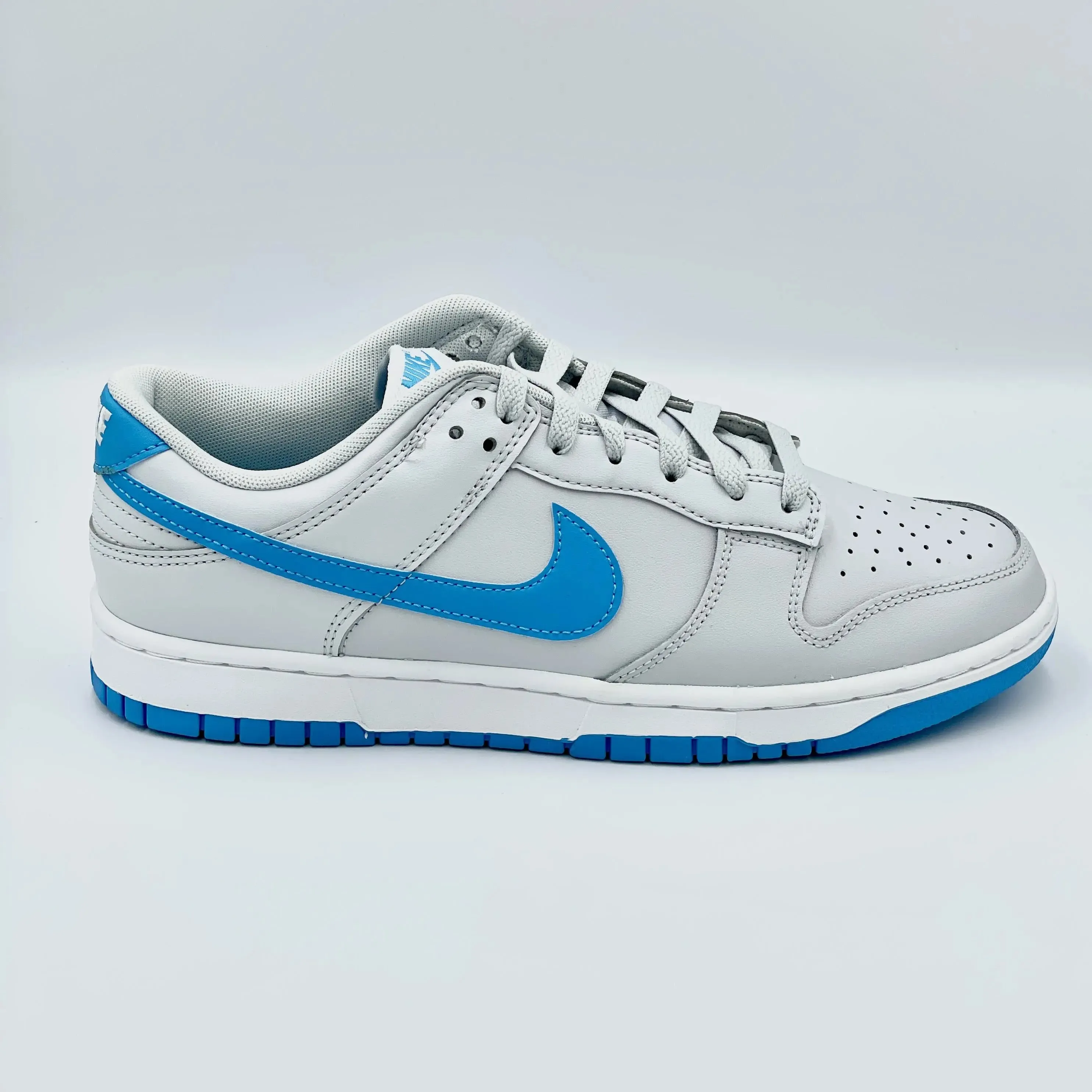 Nike Dunk Low Retro Pure Platinum Blue Lightning