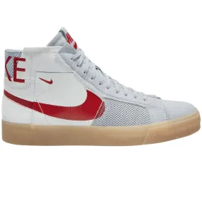 Nike SB Zoom Blazer Mid PRM Summit White/Pure Platinum/Summit White/University Red