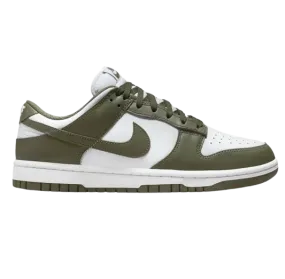 Nike Women's Dunk Low Shoes - White / Medium Olive