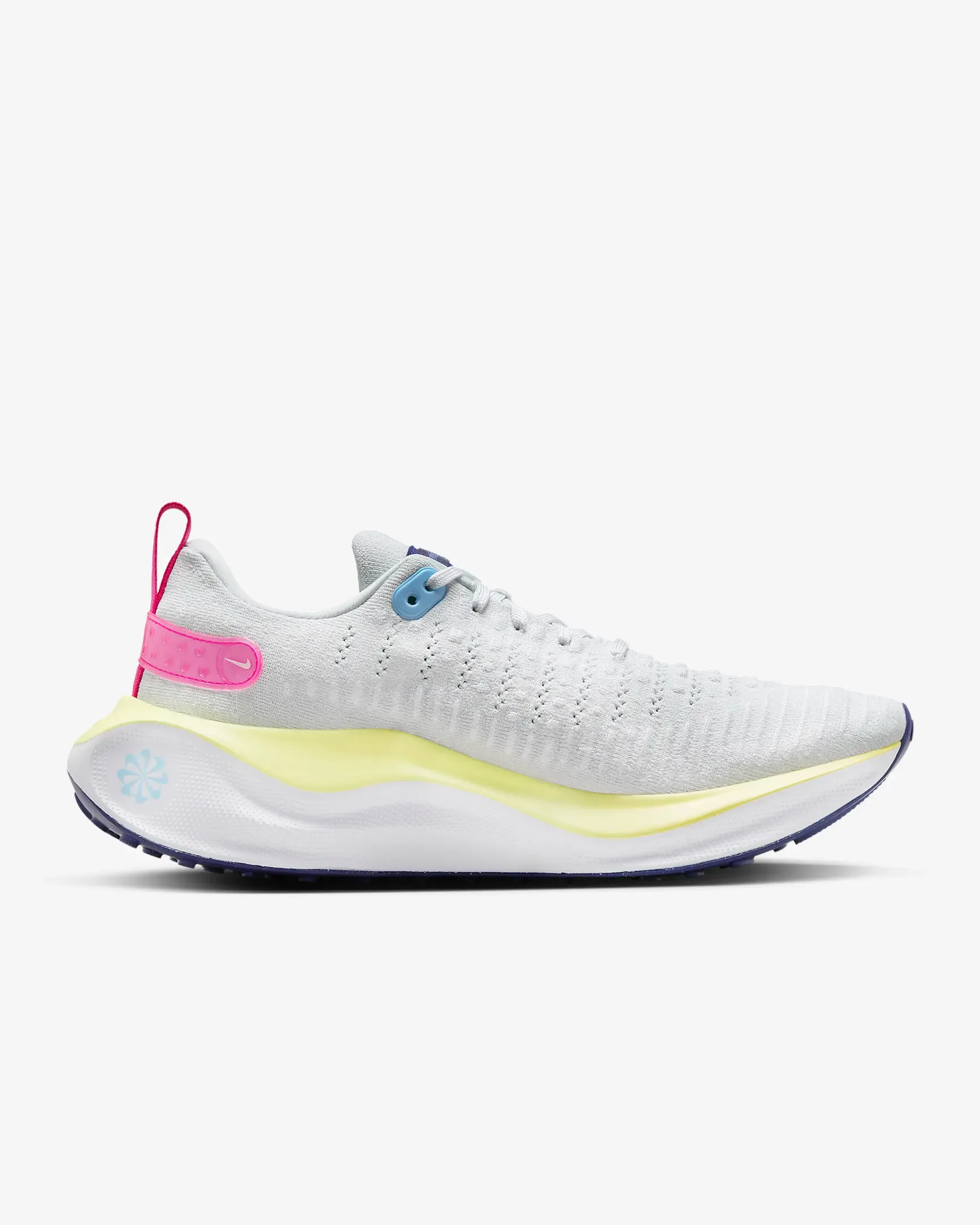 Nike Women's InfinityRN 4 Shoes - Photon Dust / White / Saturn Gold / Deep Royal Blue