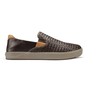 Olukai Men's Lae'ahi Lauhala - Dark Wood