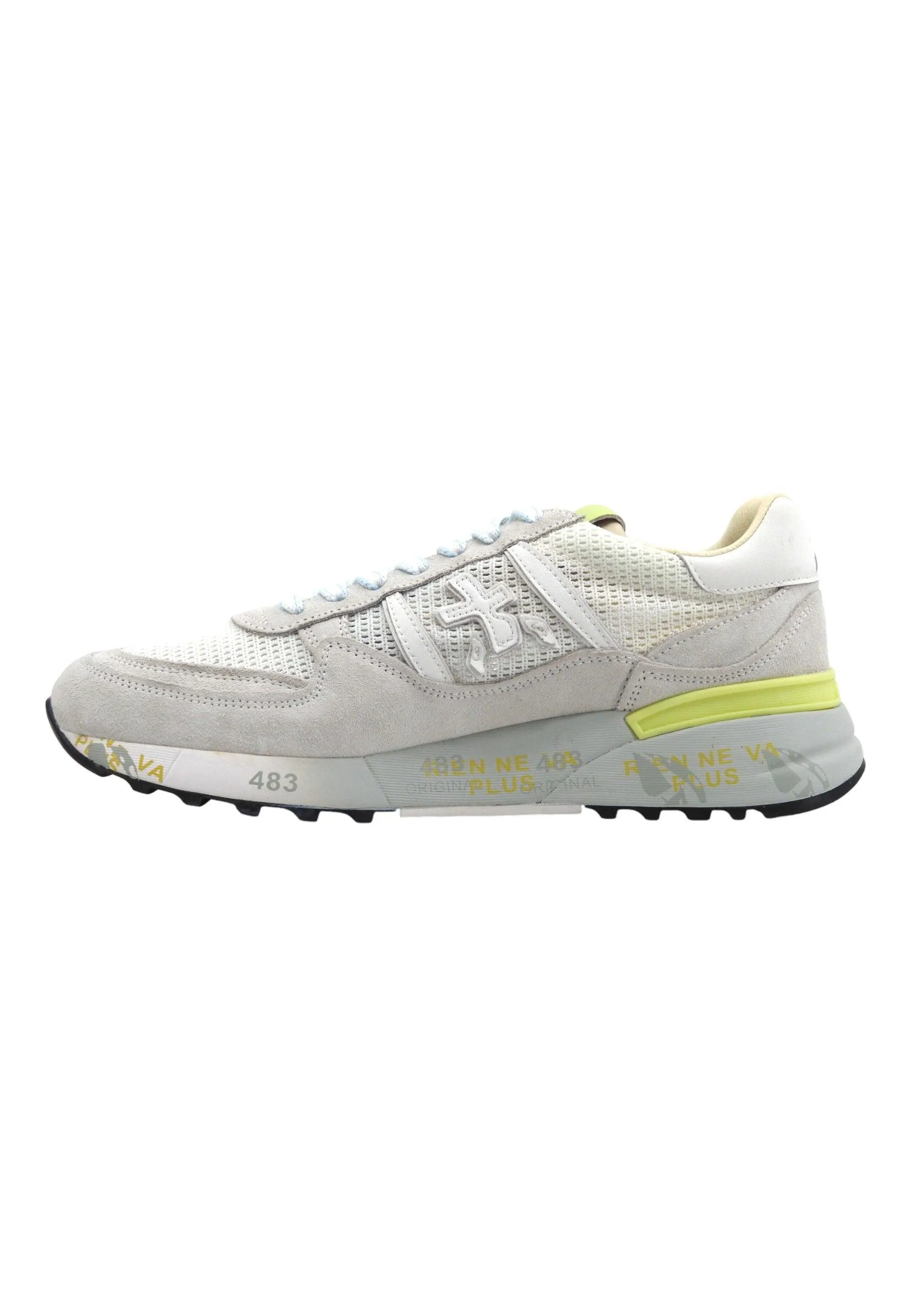 PREMIATA Sneaker Uomo Light Grey LANDECK-6629