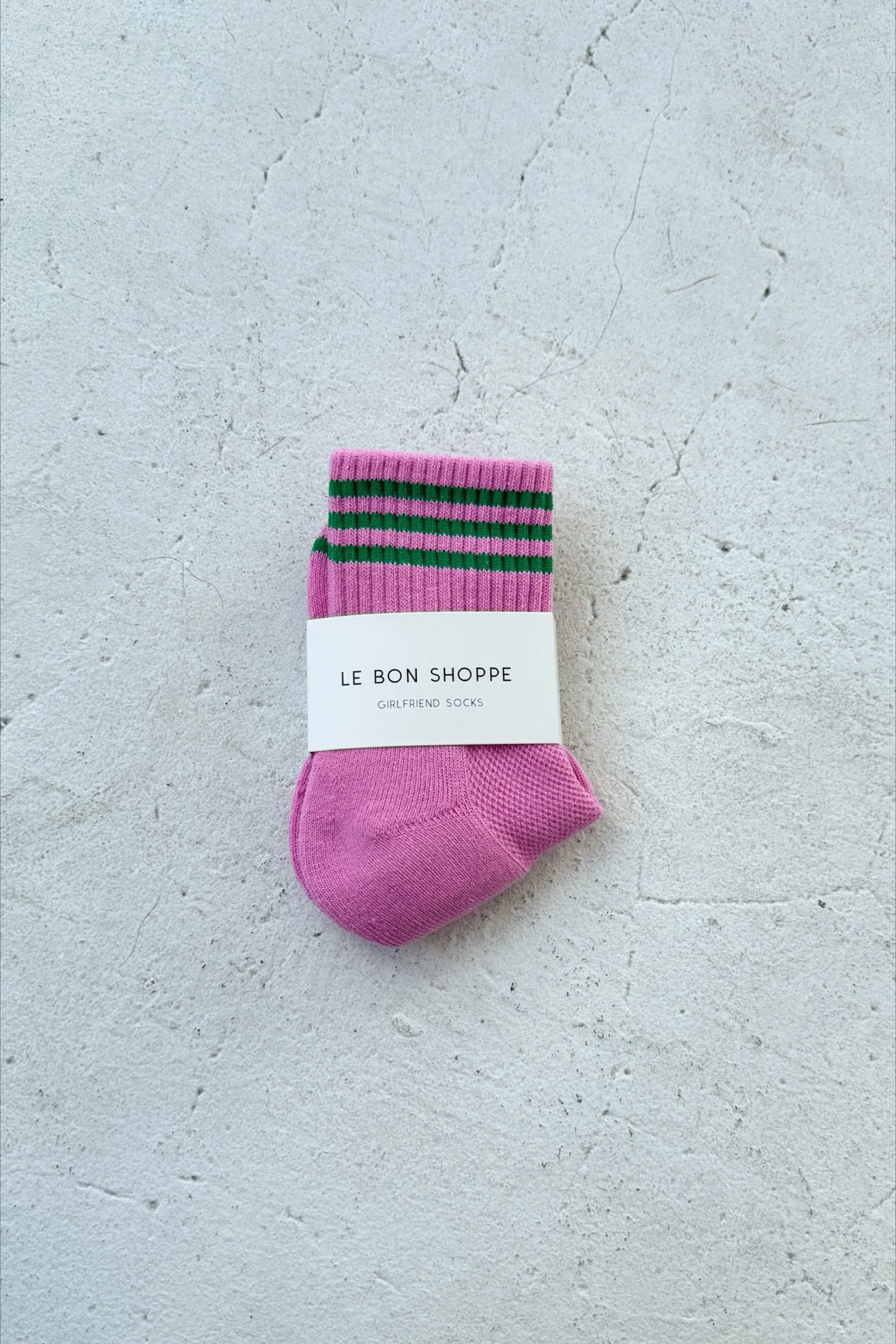 Rose Pink Girlfriend Socks