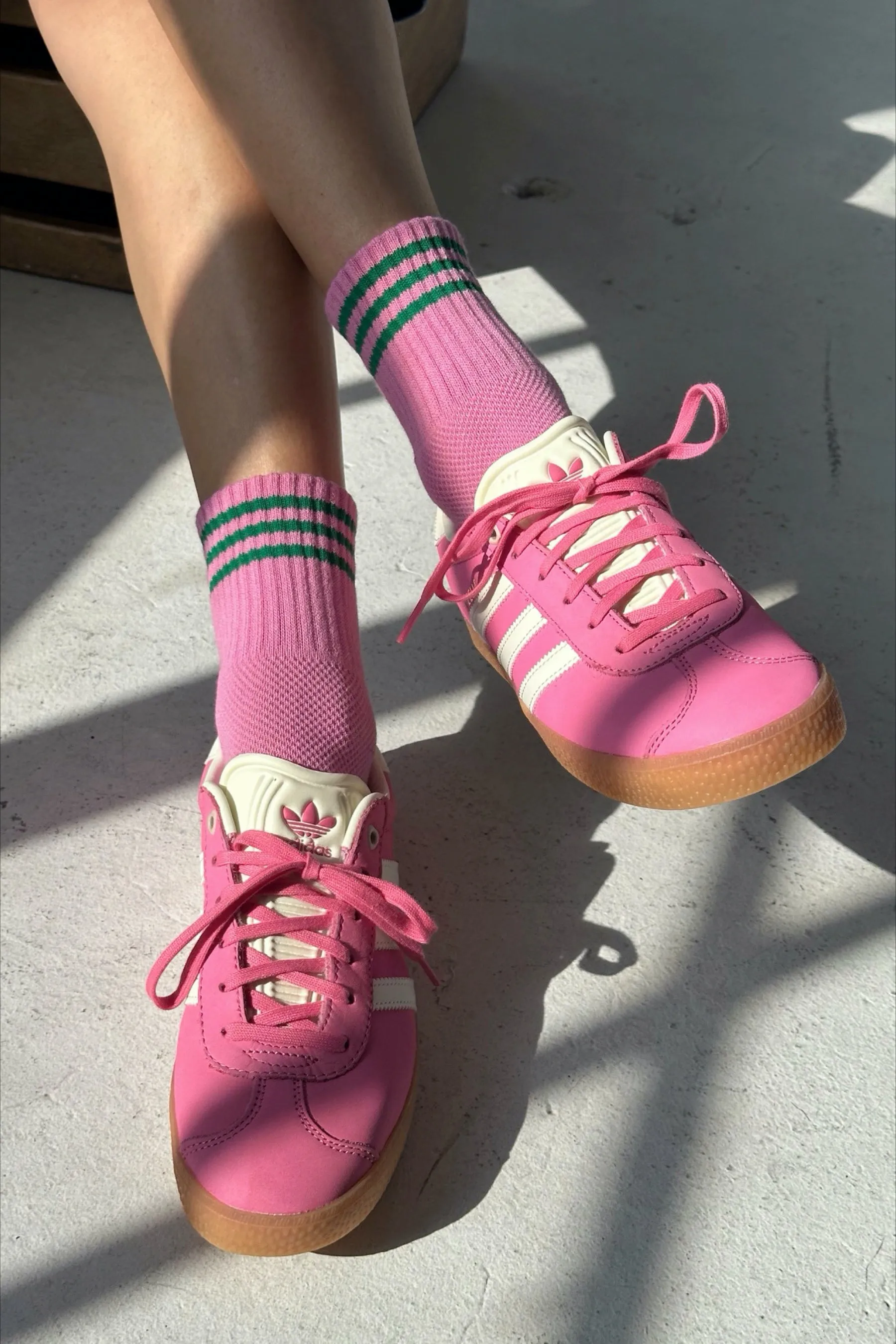 Rose Pink Girlfriend Socks