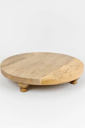 Round Footed Serving Board