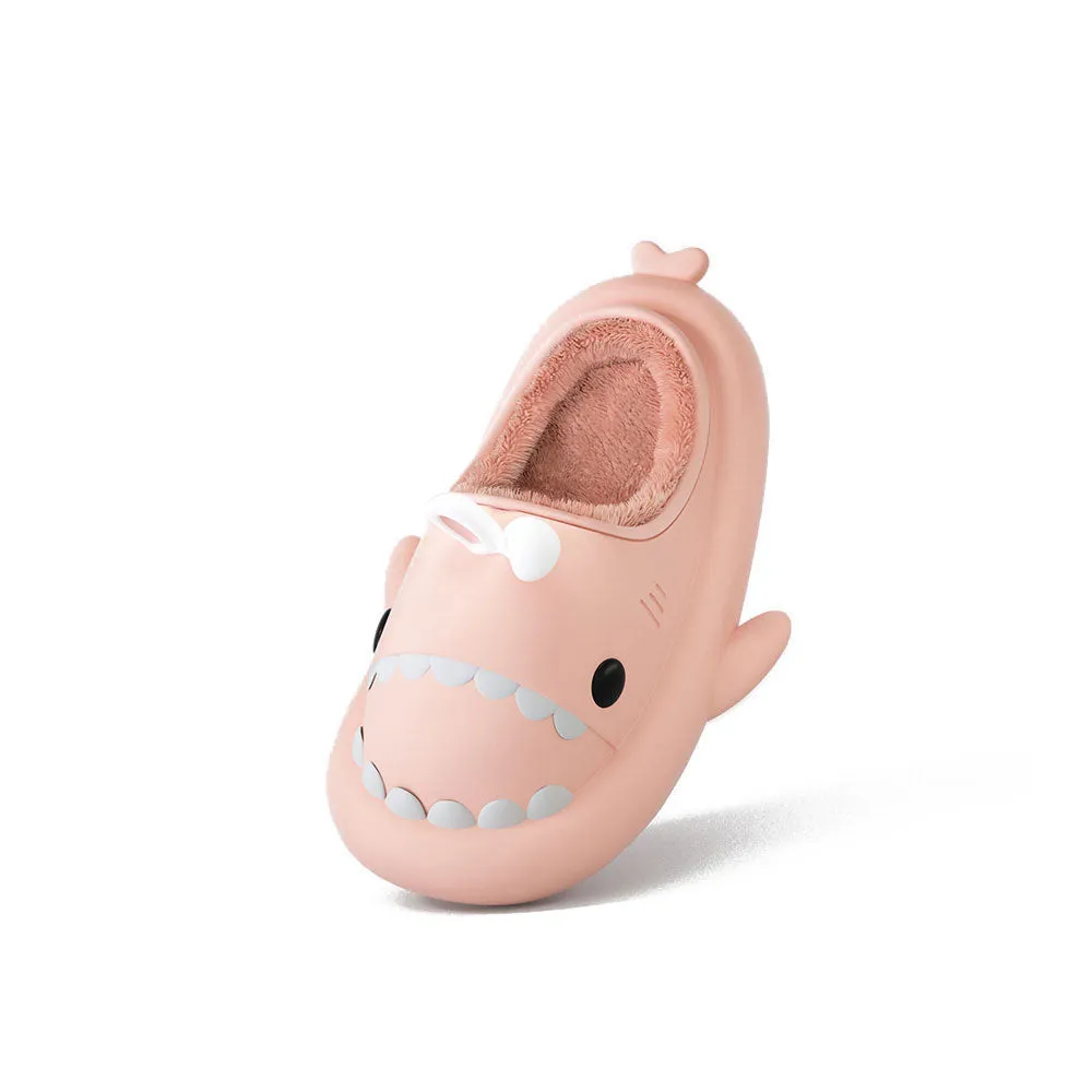 Sharkicks Basic - Winter Bunny Heel-open Shark Slippers