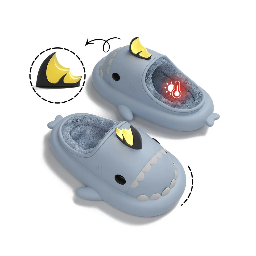 Sharkicks Basic - Winter Koi Dragon Heel-open Shark Slippers